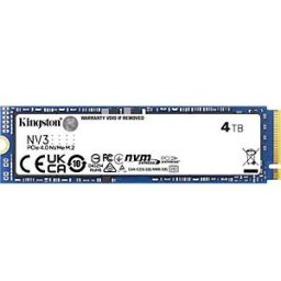 SNV3S/4000G - Kingston NV3 NVMe™ SSD, 4 TB, M.2 PCIe