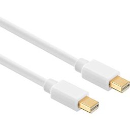 HDSUPPLY HDS X-DC020-030 - Mini DP Male to Male, 1080p, White, 3.0 m