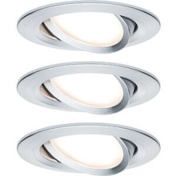 PAULMANN PLM 93487 - Recessed luminaire LED Nova 3 x 6,5 W, 2700 K, alu