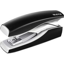 LEITZ 56030095 - Tacker, Softpress flat stapler, up to 30 sheets, black