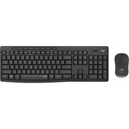 LOGITECH MK295SW - Wireless keyboard/mouse combo, black