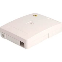 DELOCK 87138 - Fiber optic junction box, wall mount, 2 x SC Simplex / LC Duplex