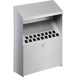 DURABLE 333423 - Wall ashtray, 4 l, metal, silver