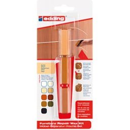EDDING 8901-4608 - Beech furniture repair wax kit