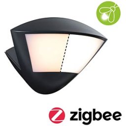 PAULMANN PLM 94864 - Outdoor wall light Capea, 10 W, 840 lm, 2200 - 3000 K, Zigbee, a