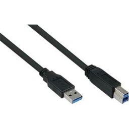 KABELMEISTER KM UK30PAB030S - USB 3.0 cable, USB-A connector to USB-B connector, 3.0 m