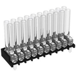 MENTOR MEN 1296.7112 - Light guide 1 x 2-way 30 mm, ø 2 mm, vertical