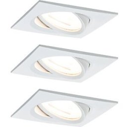 PAULMANN PLM 93490 - Recessed luminaire LED Nova 3 x 6,5 W, 2700 K, white matt