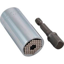 MC-POWER MCP-1533860 - Universal socket wrench, 1/4'', 3/4'' incl. adapter