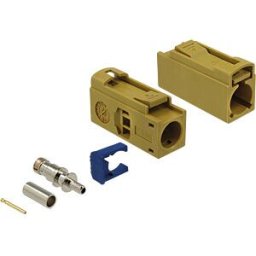 DELOCK 89694 - FAKRA K jack 25 mm (long) for crimping