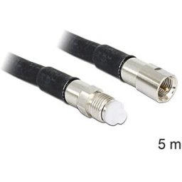 DELOCK 88668 - HF antenna cable, FME socket > FME plug, 5 m
