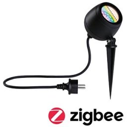 PAULMANN PLM 94771 - Kikolo ground spike, 6.2 W, 440 lm, RGBW, IP65, ZigBee