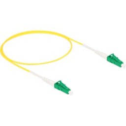 DELOCK 83219 - Fiber optic cable, LC-APC Simplex, OS2, 0.5m