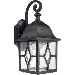 DEKO-LIGHT DEKO 341245 - Wall-mounted light, Sargas, 1x max. 60 W, E27, black, IP 23