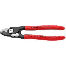 KNIPEX KN 95 41 165 - Cable shears with stripping function, 165 mm
