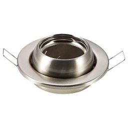 V-TAC VT-3594 - GU10 mounting frame, round, movable, Satin Nickel