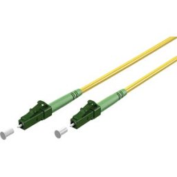 GOOBAY 59628 - Simplex FO patch cable, LC-APC (8°) LC-APC (8°),yellow, 1.0 m