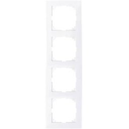 MERTEN EL MPU 4040-3625 - M-PURE frame — 4-gang, active white