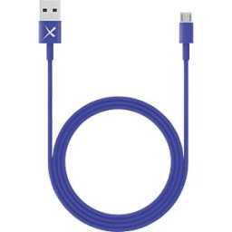 XLAYER 214099 - Sync & charging cable, USB-A -> Micro B, 1.0 m, blue