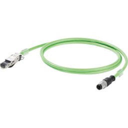 WEIDMÜLLER M12 RJ45 SKK050 - Drag chain cable, M12 to RJ45, 4-pole, 5 m