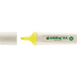 EDDING 24GE - eco-friendly text marker, yellow