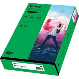 TECNO 88324417 - Paper, dark green, DIN A4, 80 gsm, 500 sheets