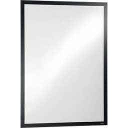 DURABLE 505501 - Signage frame, A1, self-adhesive, hinged, black