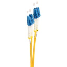 SHIVERPEAKS SHVP BS77801-05 - FO patch cable, duplex, LC / LC, 9/125µ, OS1 / OS2, yellow, 0.5m