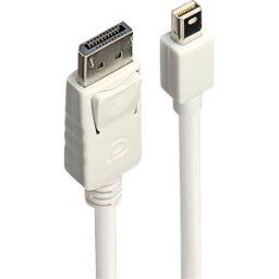 LINDY 41057 - Mini-DisplayPort 1.2 cable, 4K, 60 Hz, 2.0 m