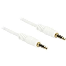 DELOCK 83442 - Jack, 3.5 mm, plug/plug, 4-pin, iPhone, 3.0 m, black
