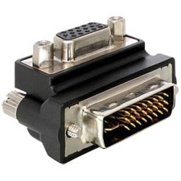 DELOCK 65172 - VGA socket > DVI 29-pin right angled adapter
