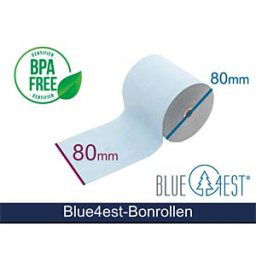 ARTDEV ARTD ADT808012B4 - Thermal paper, 80 mm, 80 m, Blue4est®, single roll