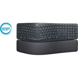 LOGITECH K860 - Wireless Keyboard, black, Layout: German