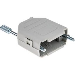 MH CONNECTORS MHDPPK9-LG-K - D-Sub cap, 9-pin, straight, light grey, size E