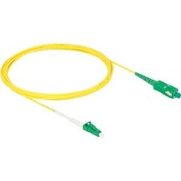 DELOCK 83862 - Fiber optic cable, LC-APC / SC-APC, simplex, OS2, 3m