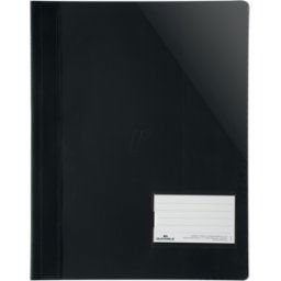 DURABLE 269001 - Loose-leaf binder, A4, labelling window, 90x57 mm, black