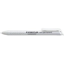 STAEDTLER 768N-0 - Non-permanent dry marker, omnichrom, white, 3 mm