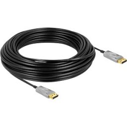 DELOCK 85887 - Active Optical Cable DisplayPort 1.4 8K 20 m