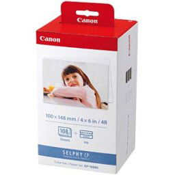 CANON KP-108IN - 108 sheets of paper, 10 x 15 cm, including colour cartridge