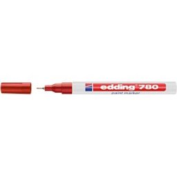 EDDING 780RT - Paint marker, red, 0.8 mm