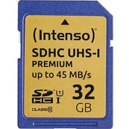 INTENSO 3421480 - SDHC card, 32GB, Intenso Class 10