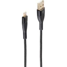 SHIVERPEAKS SHVP BS20-73025 - Sync & charging cable, USB-A > 8-pin, 1.0 m, black