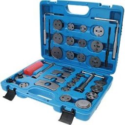 BRILLIANT TOOLS BT 0701050 - Universal brake piston reset tool set, 35 pieces