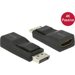 DELOCK 65685 - Delock Adapter DisplayPort 1.2 male > HDMI female 4K Passive bla