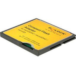 DELOCK 61795 - Card Reader, internal, Compact Flash, microSD