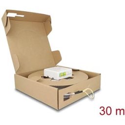 DELOCK 85933 - Optical Fiber Connection Box 2 x SC/APC Simplex 30 m