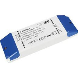 SELF SLD30-24VL-E - LED transformer, 30 W, 24 V DC, 0 - 1.25 A