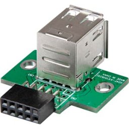 STARTECH.COM ST USBMBADAPT2 - Adapter, IDC to 2x USB-A