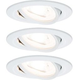 PAULMANN PLM 93467 - Recessed luminaire LED Nova 3 x 6,5 W, 2700 K, white matt