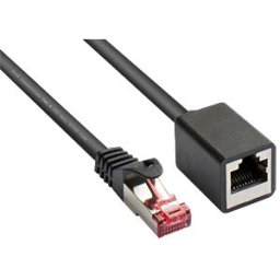 GOOD CONNECTIONS GC 8063VR-020S - Patch cable extension, cat. 6, black, 2.0 m